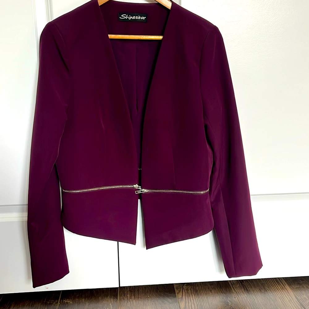 Deep Purple Blazer